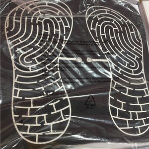 Sharper Image Black and White Reflexology Mat